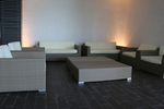 Качествени ратанови мебели за лоби бар на хотел за ресторант